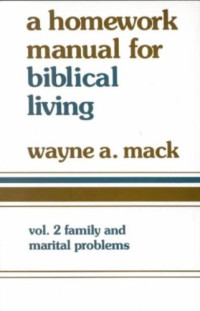 Image of A Homework Manual For Biblical Living