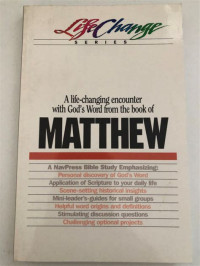 Image of A Life-Changing Encounter with God's Word from the Book of Matthew