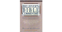 Image of Believer's bible commentary