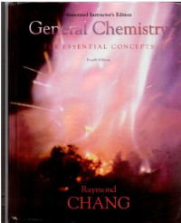 Image of General chemistry: the essential concepts