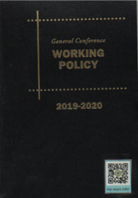 Image of General Conference Working Policy