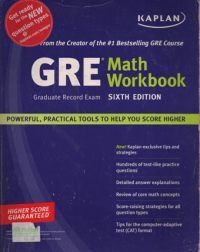 Image of GRE Exam math workbook