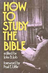 Image of How to Study the Bible