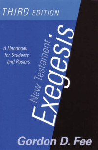 Image of New Testament Exegesis: A handbook for students and pastors