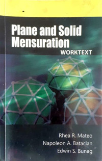 Image of Plane And Solid Mensuration