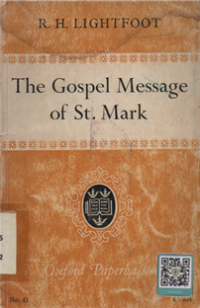 Image of The Gospel Message of St. Mark