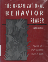 Image of The Organizational Behavior Reader