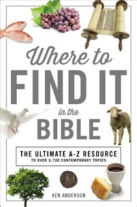 Image of Where to find it in the Bible